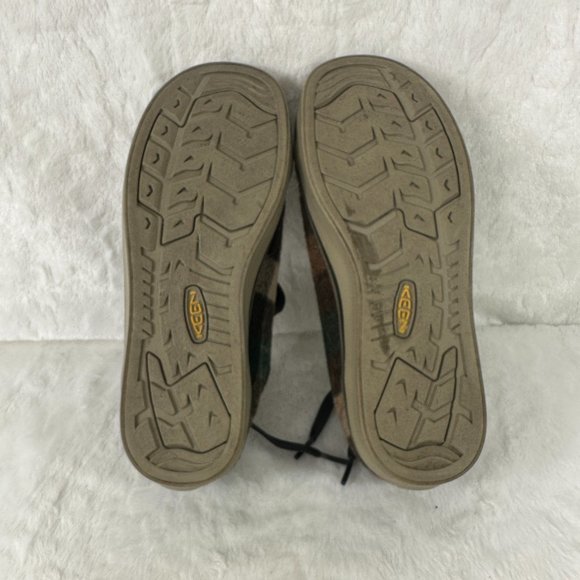 Keen Womens Elsa III 1021927 Brown Green Plaid Lace Up Sneaker Shoes Size 7.5 - Picture 11 of 11